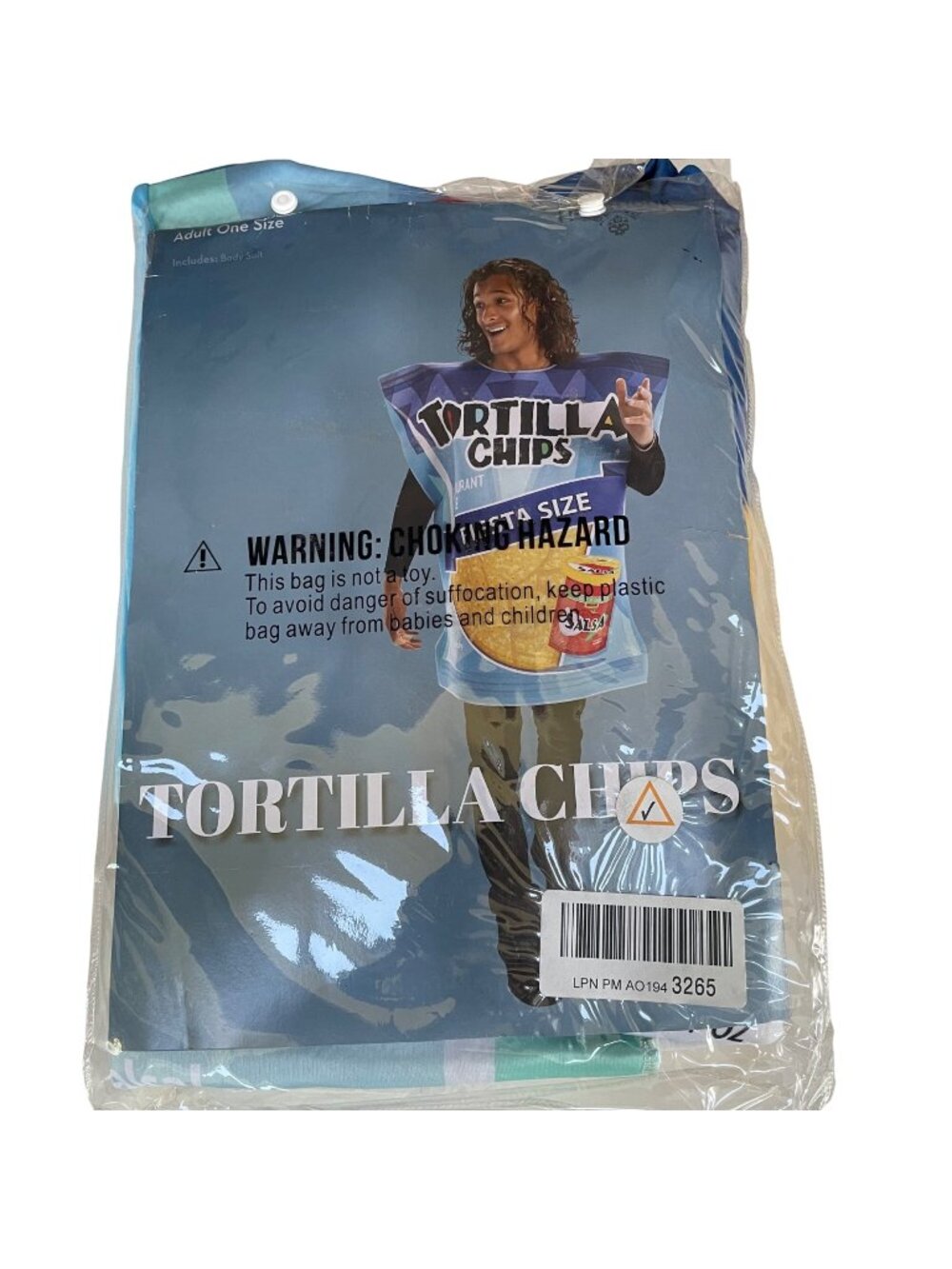 Hauntlook Tortilla Chips Costume Adult One Size Unisex Nachos Tostitoes
